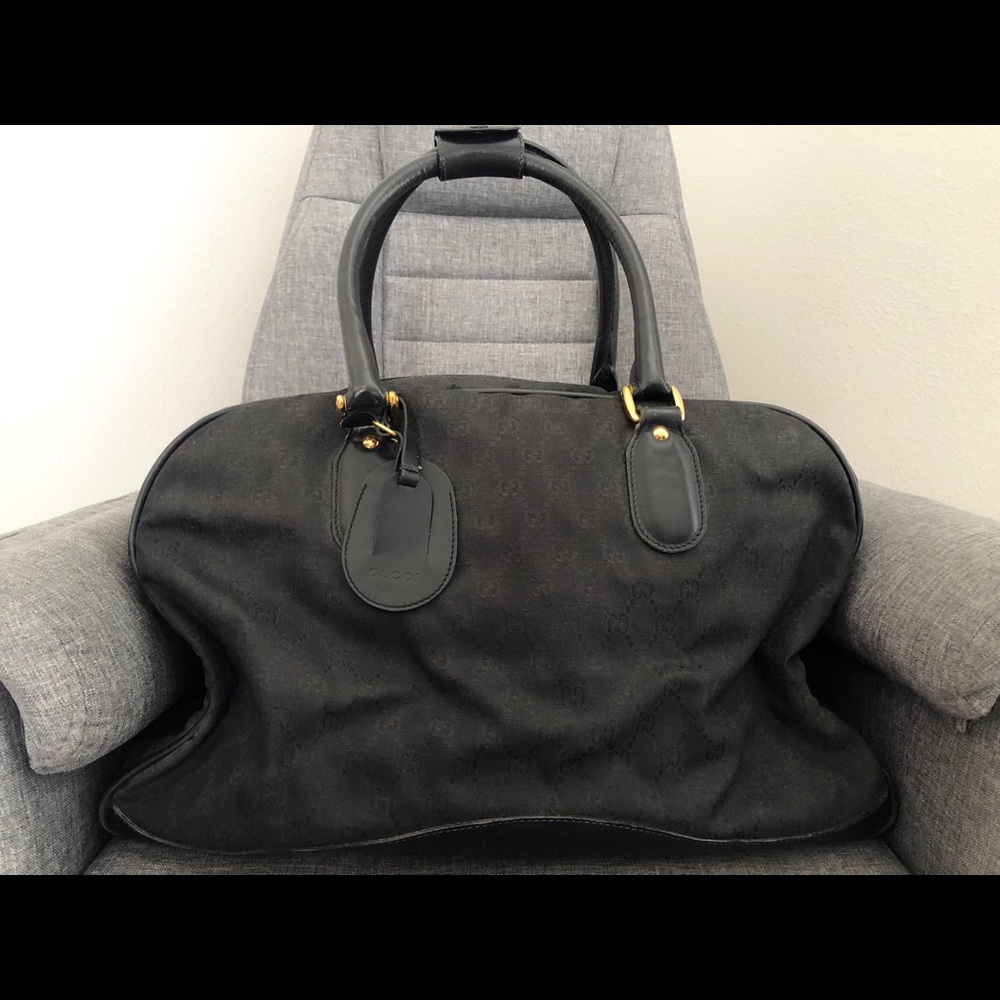 Gucci Monogram Weekend/Duffle Bag (Vintage)
